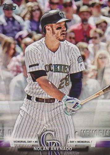 #TS-46 Nolan Arenado - Colorado Rockies - 2018 Topps - Topps Salute Baseball