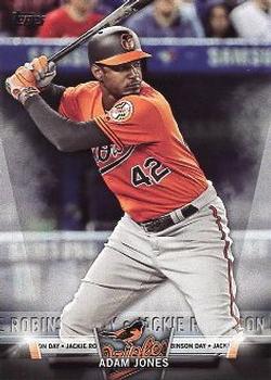 #TS-5 Adam Jones - Baltimore Orioles - 2018 Topps - Topps Salute Baseball