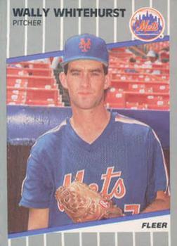 #U-103 Wally Whitehurst - New York Mets - 1989 Fleer Update Baseball