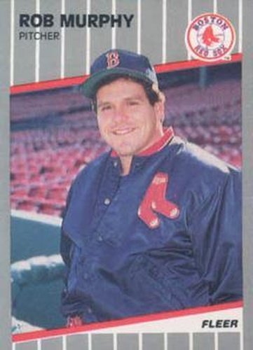#U-10 Rob Murphy - Boston Red Sox - 1989 Fleer Update Baseball