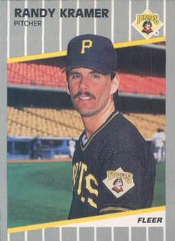 #U-115 Randy Kramer - Pittsburgh Pirates - 1989 Fleer Update Baseball