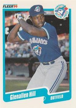 #U-127 Glenallen Hill - Toronto Blue Jays - 1990 Fleer Update Baseball