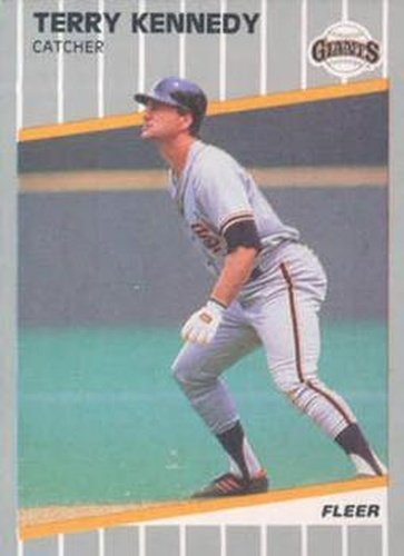 #U-128 Terry Kennedy - San Francisco Giants - 1989 Fleer Update Baseball