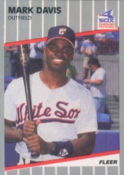 #U-18 Mark Davis - Chicago White Sox - 1989 Fleer Update Baseball