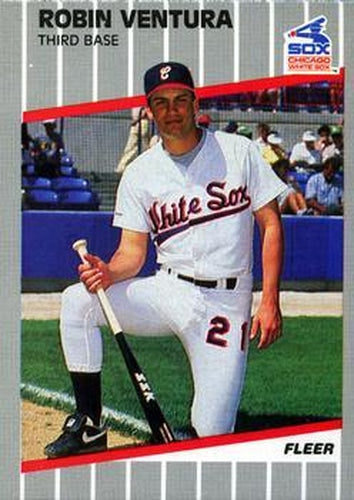 #U-23 Robin Ventura - Chicago White Sox - 1989 Fleer Update Baseball