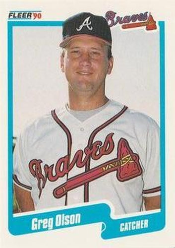 #U-5 Greg Olson - Atlanta Braves - 1990 Fleer Update Baseball