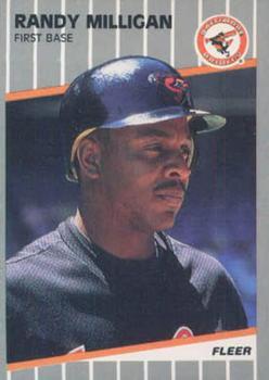 #U-7 Randy Milligan - Baltimore Orioles - 1989 Fleer Update Baseball