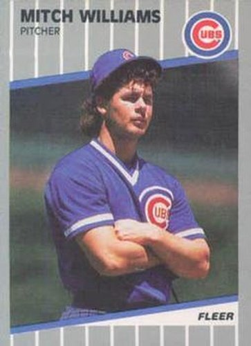 #U-81 Mitch Williams - Chicago Cubs - 1989 Fleer Update Baseball