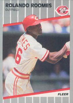 #U-86 Rolando Roomes - Cincinnati Reds - 1989 Fleer Update Baseball