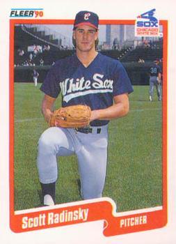 #U-86 Scott Radinsky - Chicago White Sox - 1990 Fleer Update Baseball