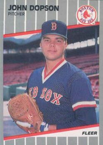 #U-8 John Dopson - Boston Red Sox - 1989 Fleer Update Baseball