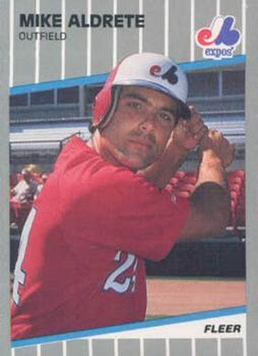 #U-95 Mike Aldrete - Montreal Expos - 1989 Fleer Update Baseball