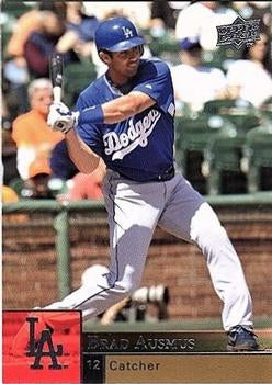 #U13 Brad Ausmus - Los Angeles Dodgers - 2009 Upper Deck - Update Baseball