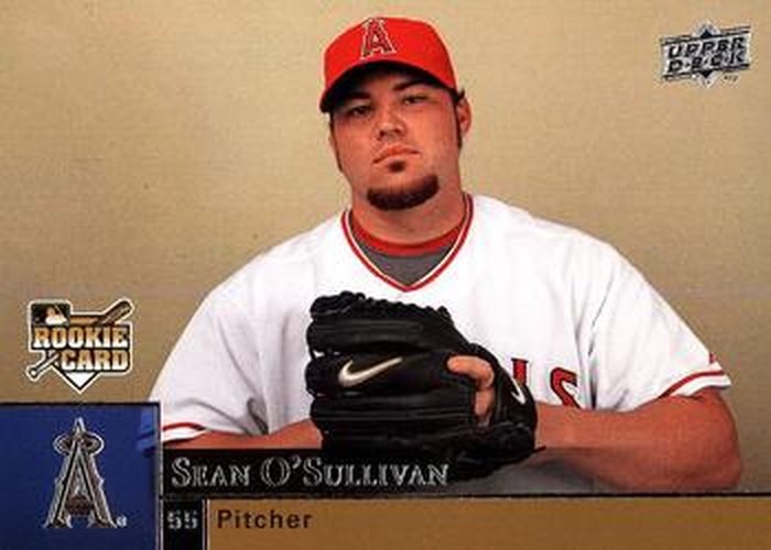 #U18 Sean O'Sullivan - Los Angeles Angels - 2009 Upper Deck - Update Baseball