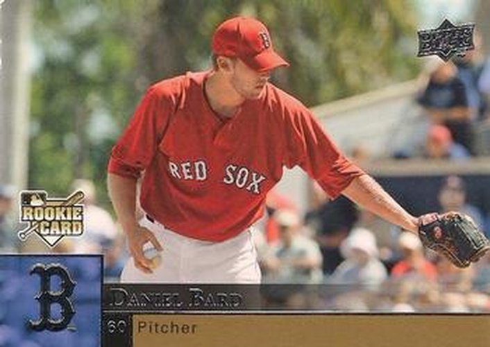 #U22 Daniel Bard - Boston Red Sox - 2009 Upper Deck - Update Baseball