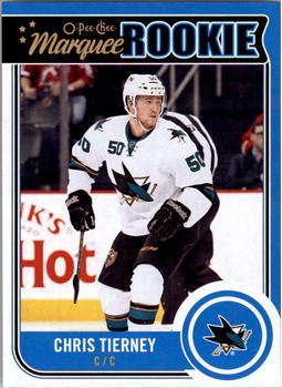 #U25 Chris Tierney - San Jose Sharks - 2014-15 O-Pee-Chee Update Hockey