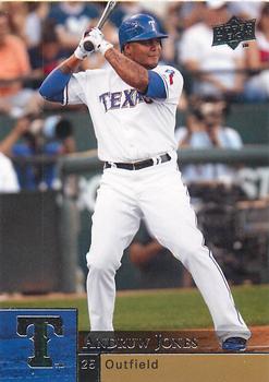 #U28 Andruw Jones - Texas Rangers - 2009 Upper Deck - Update Baseball