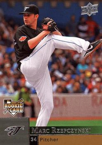 #U29 Marc Rzepczynski - Toronto Blue Jays - 2009 Upper Deck - Update Baseball