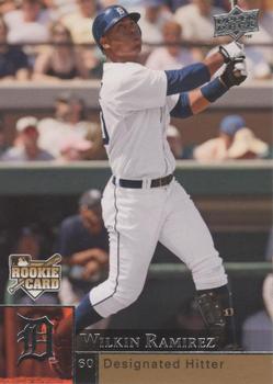 #U4 Wilkin Ramirez - Detroit Tigers - 2009 Upper Deck - Update Baseball