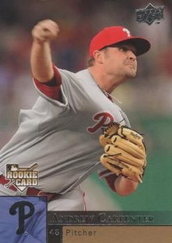 #U45 Drew Carpenter - Philadelphia Phillies - 2009 Upper Deck - Update Baseball
