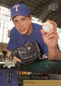 #U48 Derek Holland - Texas Rangers - 2009 Upper Deck - Update Baseball