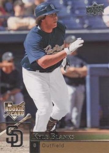 #U5 Kyle Blanks - San Diego Padres - 2009 Upper Deck - Update Baseball