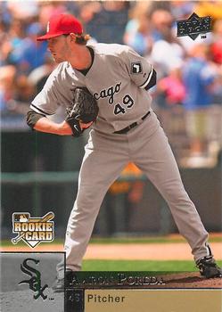 #U6 Aaron Poreda - Chicago White Sox - 2009 Upper Deck - Update Baseball