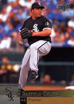 #U7 Bartolo Colon - Chicago White Sox - 2009 Upper Deck - Update Baseball