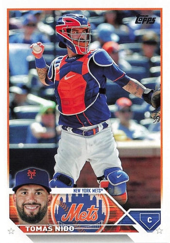 #US105 Tomás Nido - New York Mets - 2023 Topps Update Baseball