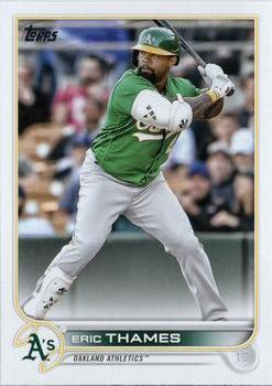 #US121 Eric Thames - Oakland Athletics - 2022 Topps Update Baseball