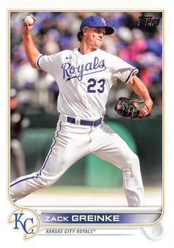 #US127 Zack Greinke - Kansas City Royals - 2022 Topps Update Baseball
