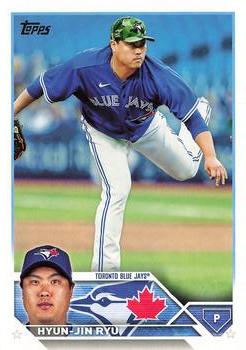 #US128 Hyun-Jin Ryu - Toronto Blue Jays - 2023 Topps Update Baseball