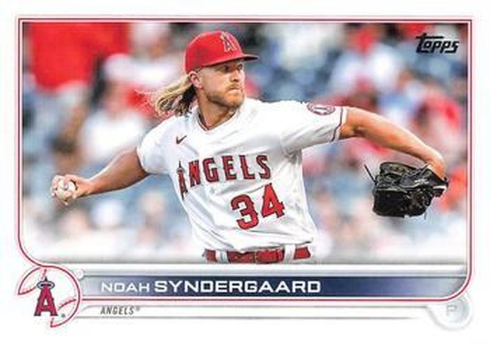 #US128 Noah Syndergaard - Los Angeles Angels - 2022 Topps Update Baseball