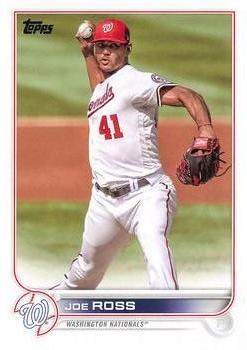 #US132 Joe Ross - Washington Nationals - 2022 Topps Update Baseball