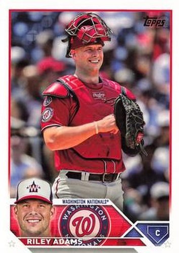 #US136 Riley Adams - Washington Nationals - 2023 Topps Update Baseball