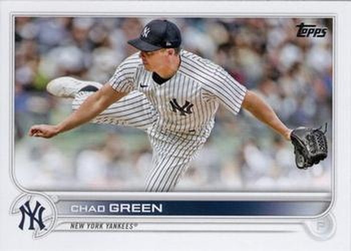 #US139 Chad Green - New York Yankees - 2022 Topps Update Baseball
