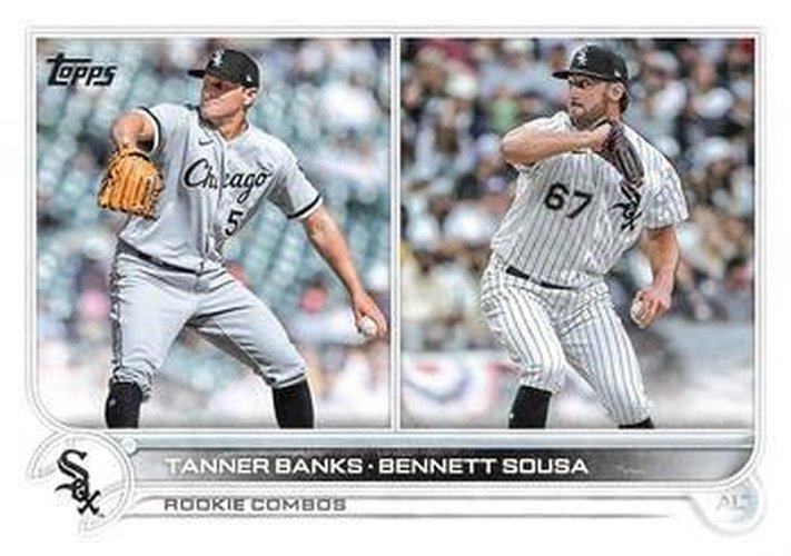 #US146 Tanner Banks / Bennett Sousa - Chicago White Sox - 2022 Topps Update Baseball