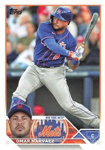 #US152 Omar Narváez - New York Mets - 2023 Topps Update Baseball