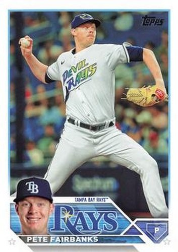 #US16 Pete Fairbanks - Tampa Bay Rays - 2023 Topps Update Baseball