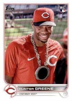 #US160b Hunter Greene - Cincinnati Reds - 2022 Topps Update Baseball