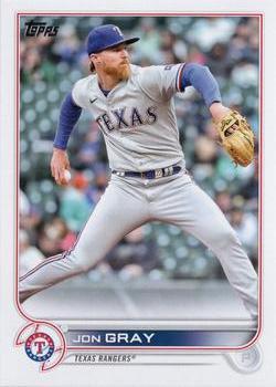 #US163 Jon Gray - Texas Rangers - 2022 Topps Update Baseball
