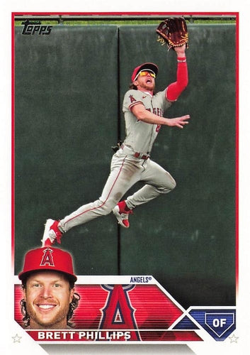 #US171 Brett Phillips - Los Angeles Angels - 2023 Topps Update Baseball