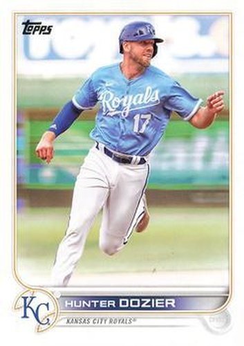 #US184 Hunter Dozier - Kansas City Royals - 2022 Topps Update Baseball
