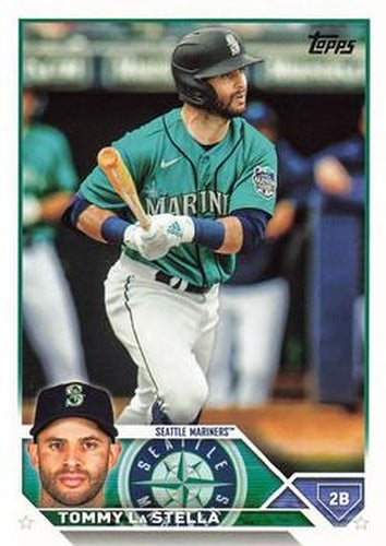 #US189 Tommy La Stella - Seattle Mariners - 2023 Topps Update Baseball
