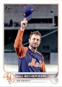 #US1b Max Scherzer - New York Mets - 2022 Topps Update Baseball