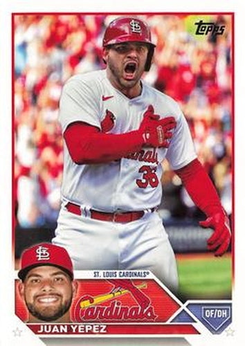 #US207 Juan Yepez - St. Louis Cardinals - 2023 Topps Update Baseball