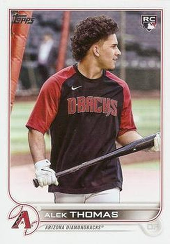 #US212b Alek Thomas - Arizona Diamondbacks - 2022 Topps Update Baseball