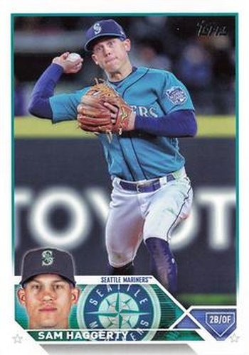 #US230 Sam Haggerty - Seattle Mariners - 2023 Topps Update Baseball