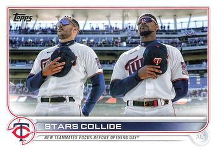 #US230 Stars Collide Carlos Correa / Byron Buxton - Minnesota Twins - 2022 Topps Update Baseball