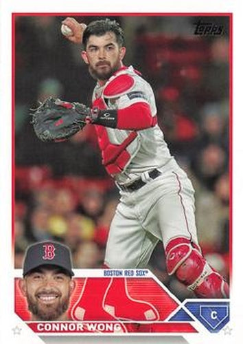 #US232 Connor Wong - Boston Red Sox - 2023 Topps Update Baseball